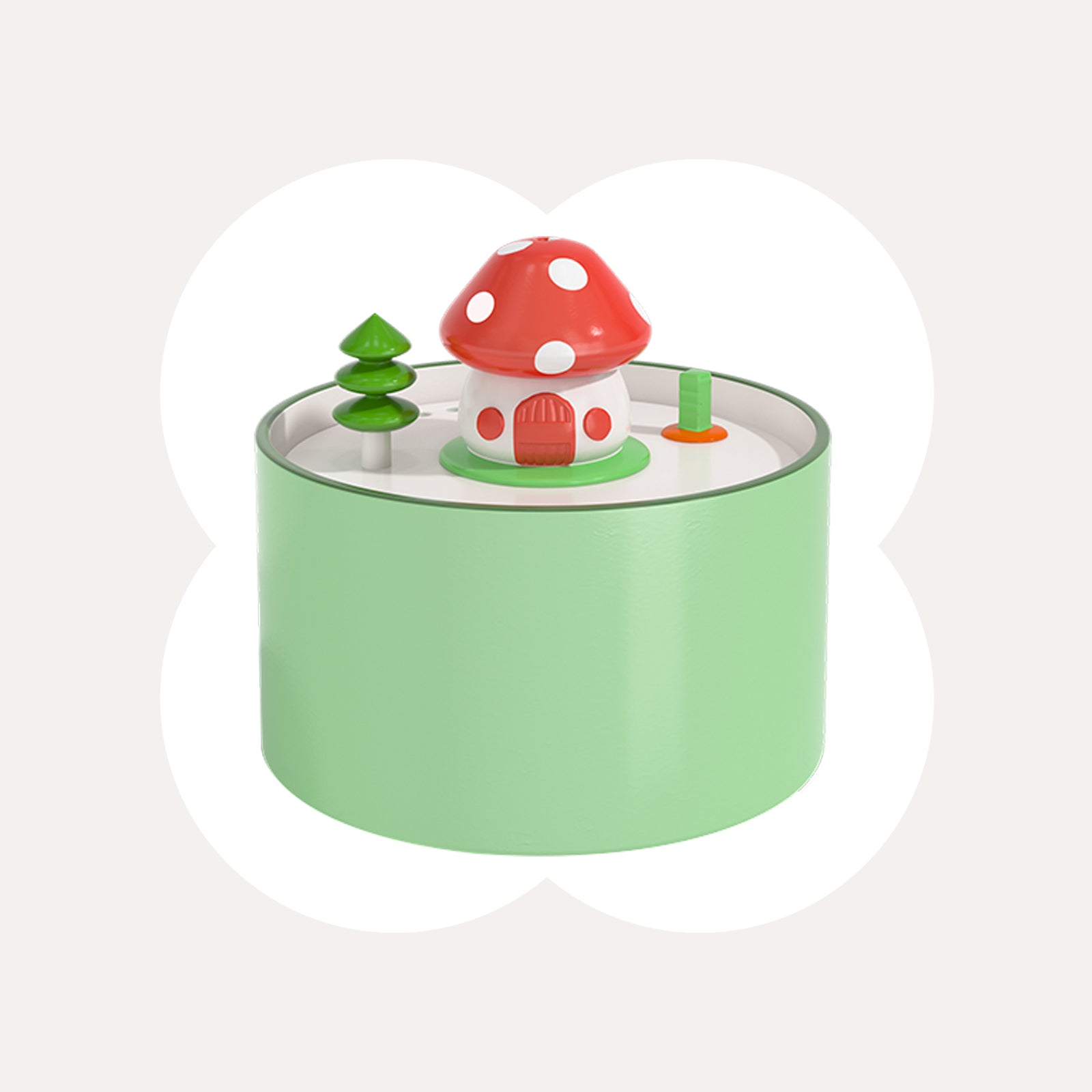 Mushroom House Water Fountain Supply
