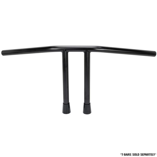 Tapered T-Bar Extensions - 1.5  High 1  Handlebars -  Black Online Sale - Image 5