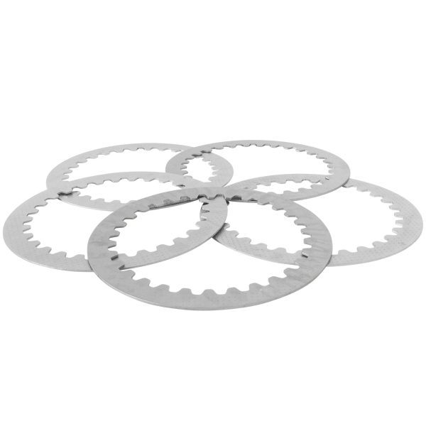 Steel Clutch Plate Set 1984-1990 Harley-Davidson Sportster XL For Cheap - Image 3