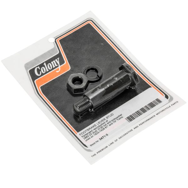 #3471-3 Foot Brake Lever Stud 1923-1929 Harley-Davidson 61  and 74  Twins - Parkerized Cheap