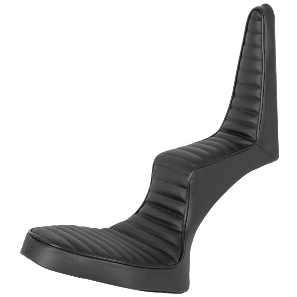 Traditional King and Queen Seat - Black H-Pleat - Rigid Frame Hot on Sale