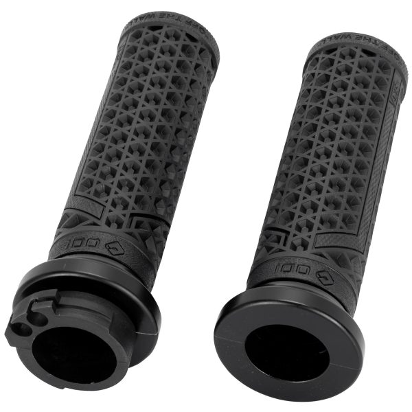 Vans V-Twin Lock-On Cable Throttle Grips by ODI - Black Matte Black - 1  Cheap - Image 2