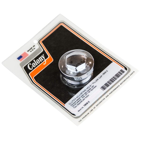#7809-2 Clutch Adjusting Hole Filler Cap 1977-1985 Harley-Davidson Sportster Fashion
