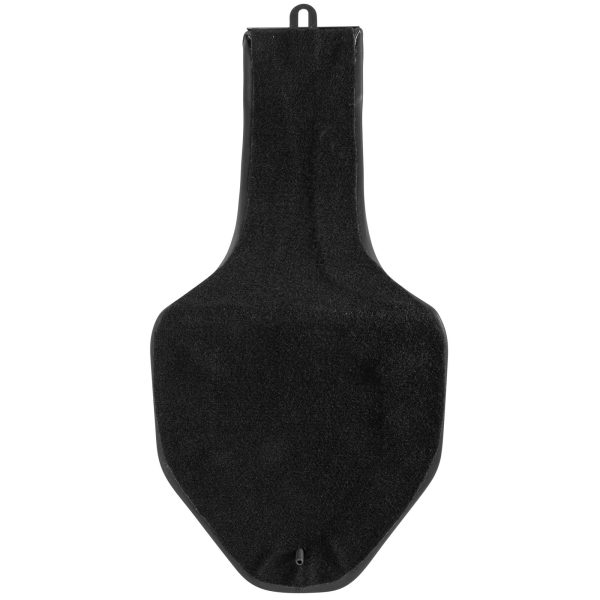 Traditional King and Queen Seat - Black H-Pleat - Rigid Frame Hot on Sale - Image 4
