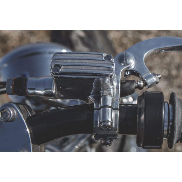 Classic 7 8 inch Master Cylinder Polished Aluminum - 12 mm Bore For Sale - Image 3